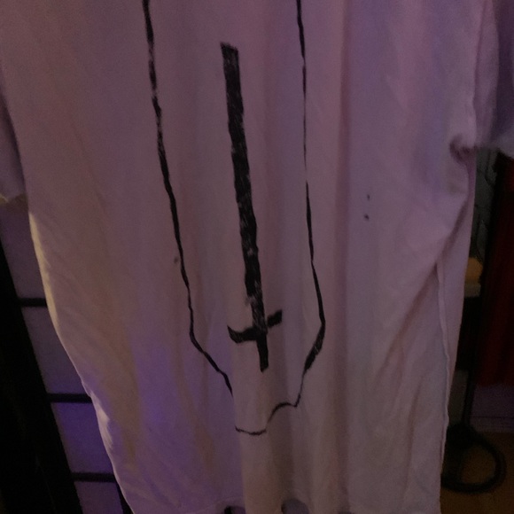 Vintage unif distressed Black Death shirt - Picture 4 of 9